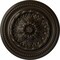 Ekena Millwork Chester Ceiling Medallion (Fits Canopies up to 2 1/4"), 15 3/4"OD x 1 7/8"P, Stone Hearth CM15CHSHF - alternate 1